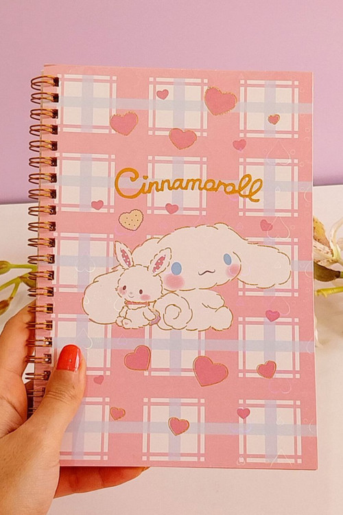 دفتر فانتزی سینامورول صورتی /3